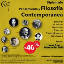 Diplomado en pensamiento y filosofía contemporánea