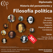 Diplomado en historia del pensamiento y filosofía política